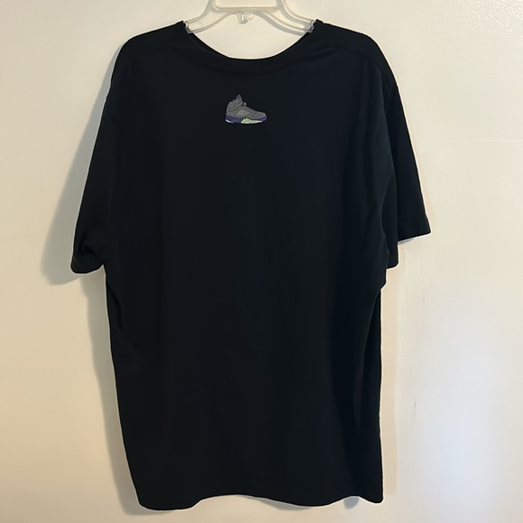 Nike Air Jordan Retro 5 “Without Boarders” Black T-Shirt Size 3XL - Picture 3 of 7